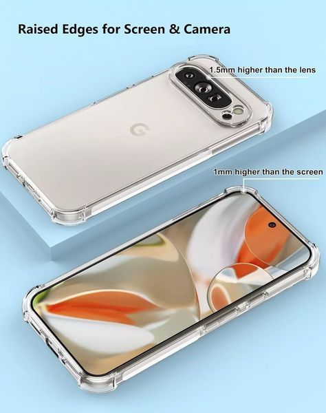 Противоударный чехол WXD для Google Pixel 9 Pro XL / прозрачный 097536 фото