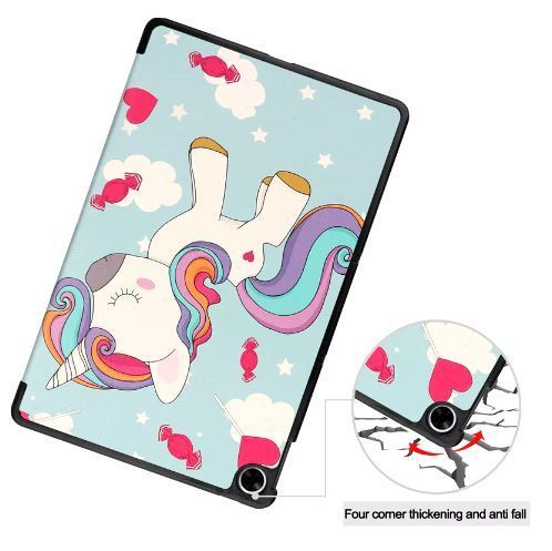 Шкіряний чохол-книжка Crazy Horse для Realme Pad 10.4" / pony 097712 фото