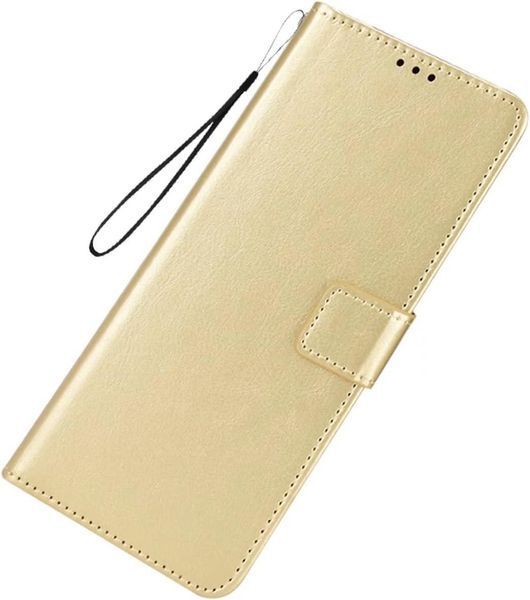 Чохол книжка Book case для ZTE Blade V50 Design золотистий 094919 фото