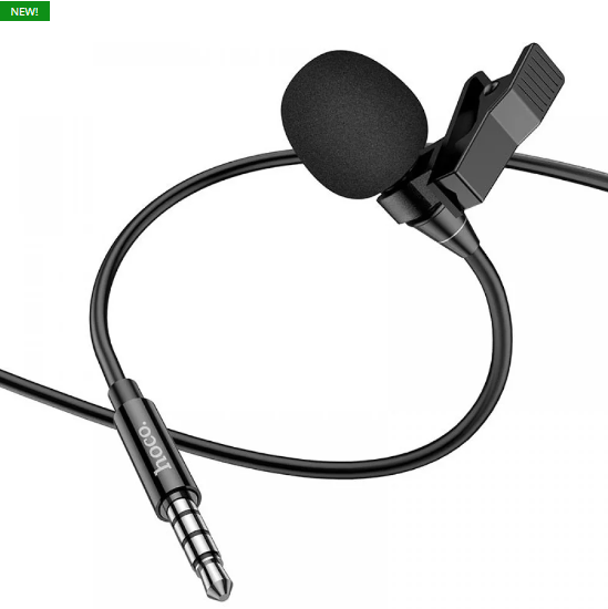 Мікрофон-петличний HOCO L14 Lavalier microphon 3,5 mm 85588 фото