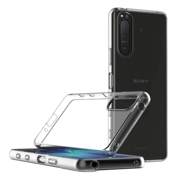 Ультратонкий 0,3 мм чехол для Sony Xperia 1 II прозрачный 83921 фото