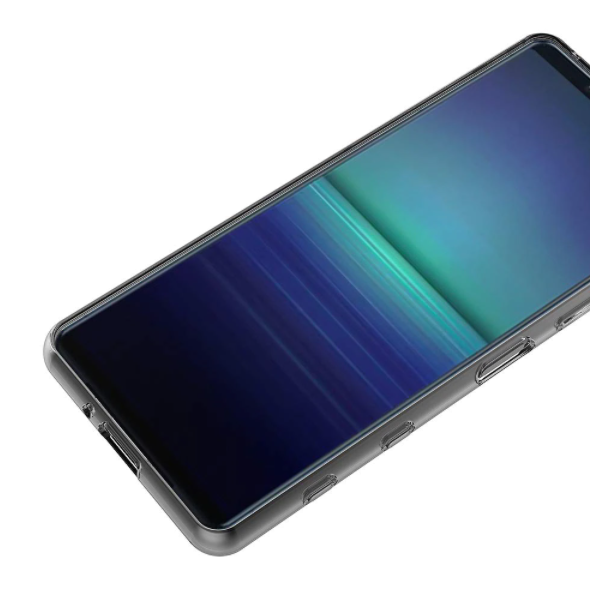 Ультратонкий 0,3 мм чехол для Sony Xperia 1 II прозрачный 83921 фото