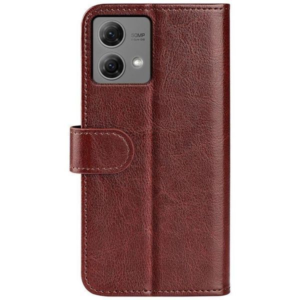 Чохол книжка Book case для Motorola G84 / коричневий 093321 фото