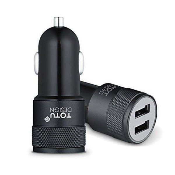 Автомобильная зарядка Totu СС03 2.4A 2USB ( 4 цвета) 16412 фото