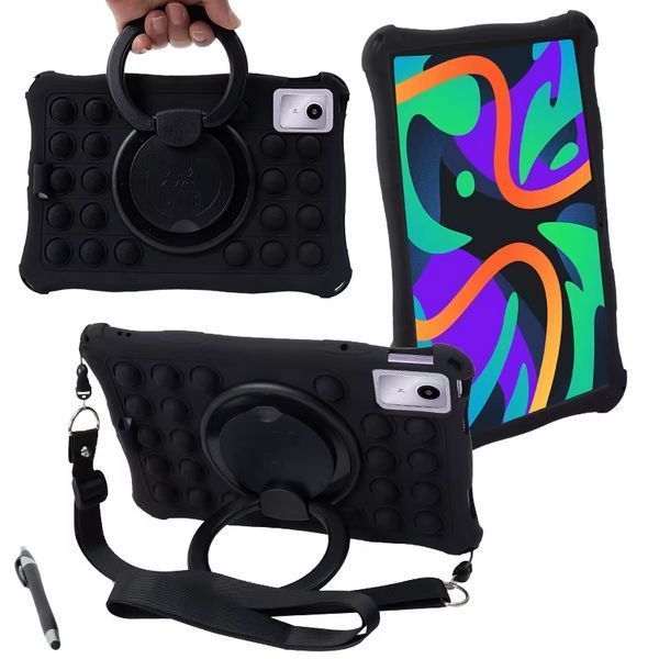 Чехол Pop it case на планшет Xiaoxin Pad 2024 (11") / black 098384 фото