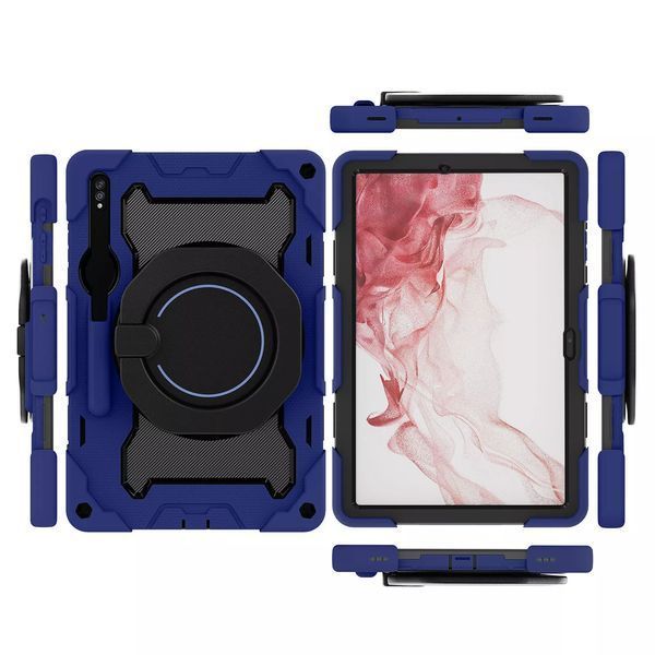 Чехол Rainbow Armor Tablet на планшет Samsung Galaxy Tab S9 FE (10.9") / синий 097958 фото