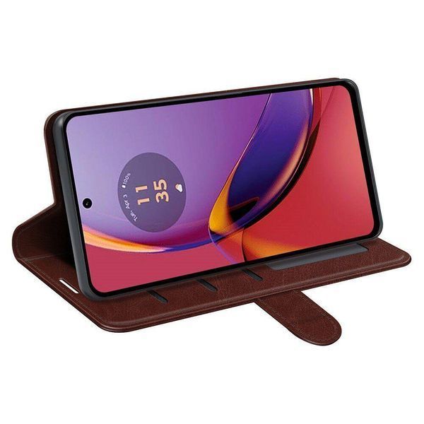 Чохол книжка Book case для Motorola G84 / коричневий 093321 фото