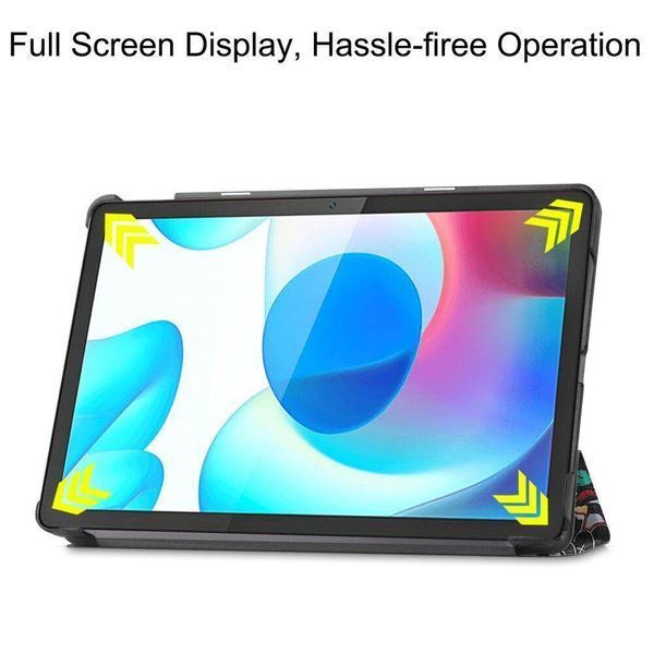 Шкіряний чохол-книжка Crazy Horse для Realme Pad 10.4" / pony 097712 фото