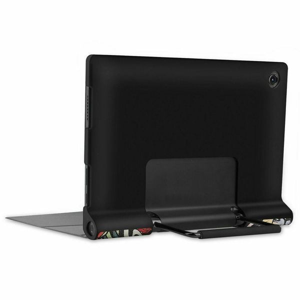 Шкіряний чохол книжка Crazy Horse для Lenovo Yoga Tab 11 graffiti 093965 фото