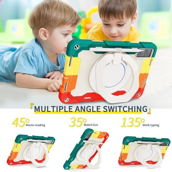 Чехол Rainbow Armor Tablet на Xiaomi Redmi Pad SE 11" / красный 097792 фото