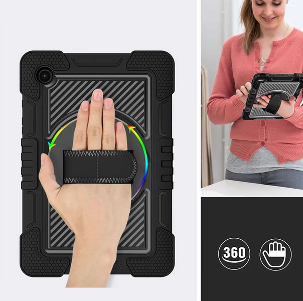Чохол Carbon Armor Cover Tablet на Samsung Tab A8 (X200 X205) чорний 089940 фото