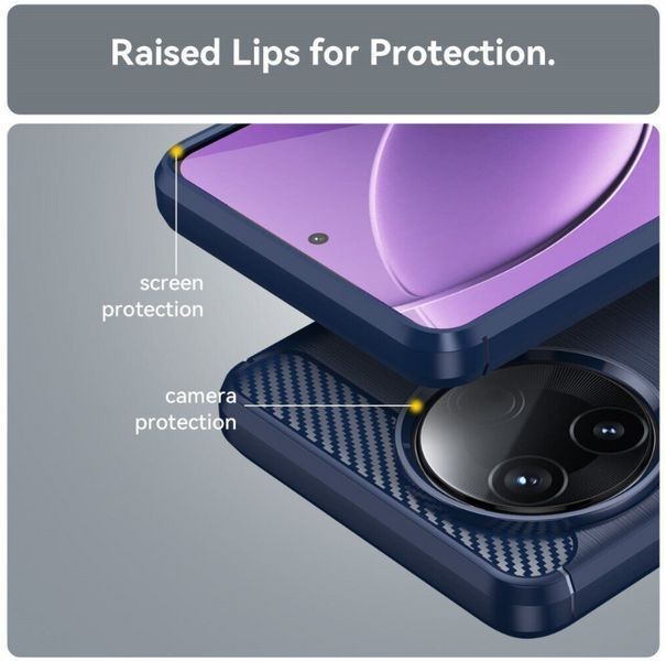 TPU чохол накладка Urban для Poco F7 Pro / чорний 202906 фото