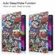 Шкіряний чохол книжка Crazy Horse для Lenovo Yoga Tab 11 graffiti 093965 фото 2