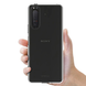 Ультратонкий 0,3 мм чехол для Sony Xperia 1 II прозрачный 83921 фото 4