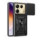 PC + TPU чохол Camshield armor для Infinix Note 40 / чорний 097082 фото 1