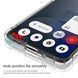 Противоударный чехол WXD для Nothing Phone (3a) Pro / прозрачный 098877 фото 5