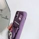 Чехол резиновый Kuromi case на iPhone 13 / фиолетовый 098100 фото 3