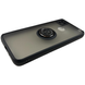 TPU чохол накладка Matte Ring Magnit для Xiaomi Redmi 10A (наредмі 10а) чорний 085629 фото 2