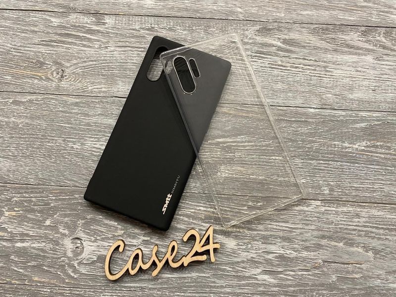 TPU чохол Smitt накладка бампер для Samsung Galaxy Note 10 Plus (2 кольори) 80893 фото