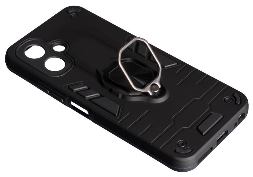 PC + TPU чехол New Transformer для Infinix Smart 10 (X6725) / черный 204161 фото
