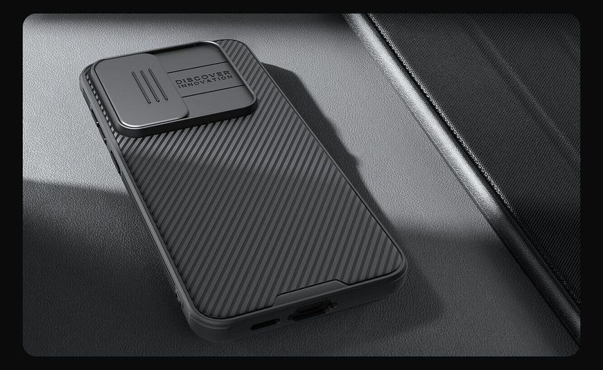 Чохол CamShield Pro Case Nillkin на Samsung Galaxy S24 FE/чорний 097745 фото