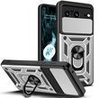 PC + TPU чехол Camshield armor для Google Pixel 8 / серебристый 094605 фото