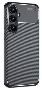 TPU чохол накладка Autofocus для Samsung Galaxy S24 FE / чорний 201766 фото