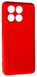 TPU чехол SMITT Case на Poco F6 Pro / красный 200333 фото