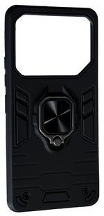 PC + TPU чохол New Transformer для Tecno Pova 6 (LI7) / чорний 202658 фото