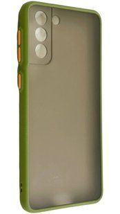 TPU чехол накладка Matte Color Case для Samsung Galaxy S21 Plus светло-зеленый 092198 фото