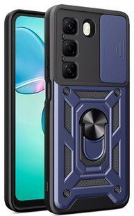 PC + TPU чохол Camshield Armor для Infinix Hot 50 Pro Plus / синій 097998 фото