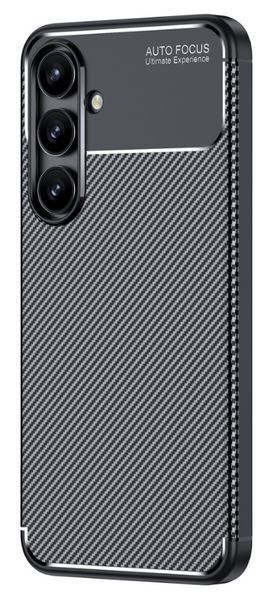 TPU чохол накладка Autofocus для Samsung Galaxy S24 FE / чорний 201766 фото