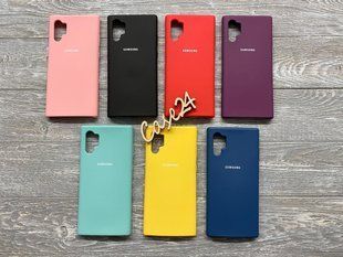 Чехол Soft touch для Samsung Galaxy Note 10 Plus (7 цветов) 80894 фото