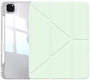 Чехол книжка Transparent Origami на Apple iPad 10.9" (2022) / зеленый 098756 фото