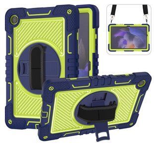 PC + TPU чохол Carbon Armor Tablet на планшет Samsung Galaxy Tab A9 (8.7") / салатовий 200893 фото