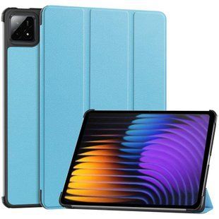 Чохол книжка Crazy Horse на Xiaomi Pad 7 (11.2") / блакитний 098078 фото