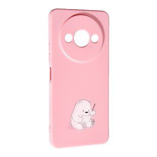 Чехол силиконовый Art case для Xiaomi Redmi A3 Bear 096671 фото
