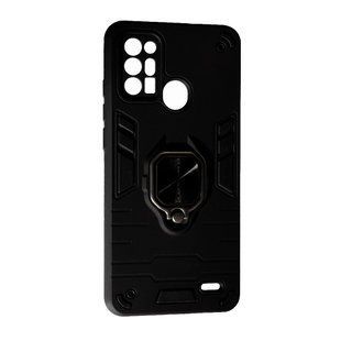 PC + TPU чохол New Transformer для ZTE Blade A52 чорний 88338 фото