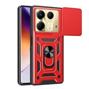 PC + TPU чехол Camshield Armor для Infinix Note 40 / красный 097083 фото