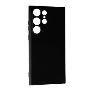 TPU чехол Case Smitt накладка бампер для Samsung Galaxy S23 Ultra (на самсунг с23 ультра) черный 087667 фото