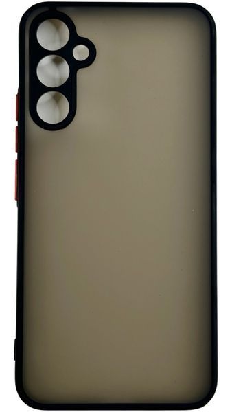 TPU чохол накладка Matte Color Case для Samsung Galaxy A54 чорний 092448 фото