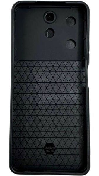 PC + TPU чехол Camshield Armor для Tecno Spark 10 Pro / черный 092148 фото