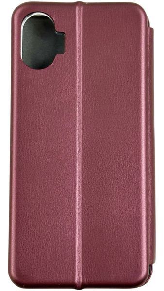 Чехол книжка Elegant book для Nothing 1 бордовый 091898 фото