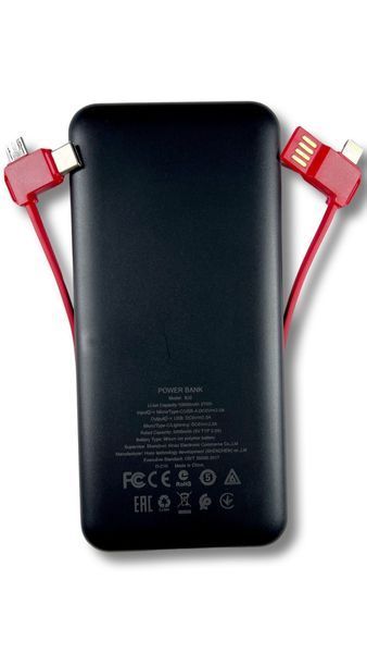 Повербанк Power Bank Borofone BJ2 10000 mAh черный 086570 фото