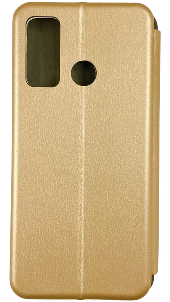 Чохол книжка Elegant book для Tecno Spark 7 (текно спарк 7) золотистий 084872 фото