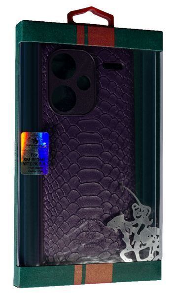 Чехол Santa Barbara Snake для Xiaomi Redmi Note 13 Pro Plus (5G) / фиолетовый 201384 фото