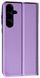 Шкіряний чохол книжка Fibra case на Samsung Galaxy A17 (5G) / purple 203887 фото 2