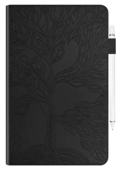 Чохол книжка Wood Book на планшет Xiaomi Redmi Pad 2 Pro (12.1") / чорний 100836 фото