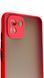 TPU чохол накладка Matte Color Case для Samsung Galaxy A03 червоний 092598 фото 2