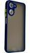 TPU чохол накладка Matte Color Case для Realme 10 4G синій 92648 фото 1